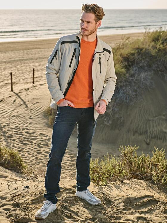 engbers Herren Funktionsjacke regular Naturweiss 36494