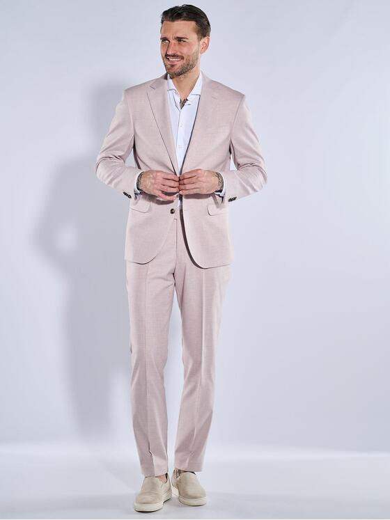 emilio adani Herren Anzugsakko slim fit Violett 38866