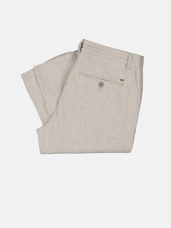 emilio adani Herren Chino regular Beige 35013