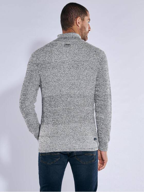 engbers Herren Pullover mit Troyerkragen Schwarz 37618