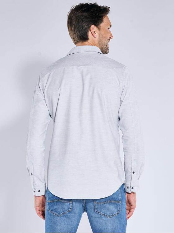 engbers Herren Langarm-Hemd uni Hellblau 39196