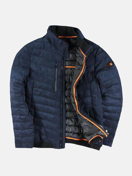 emilio adani Herren Modische Jacke mit schlanker Passform Blau 30358