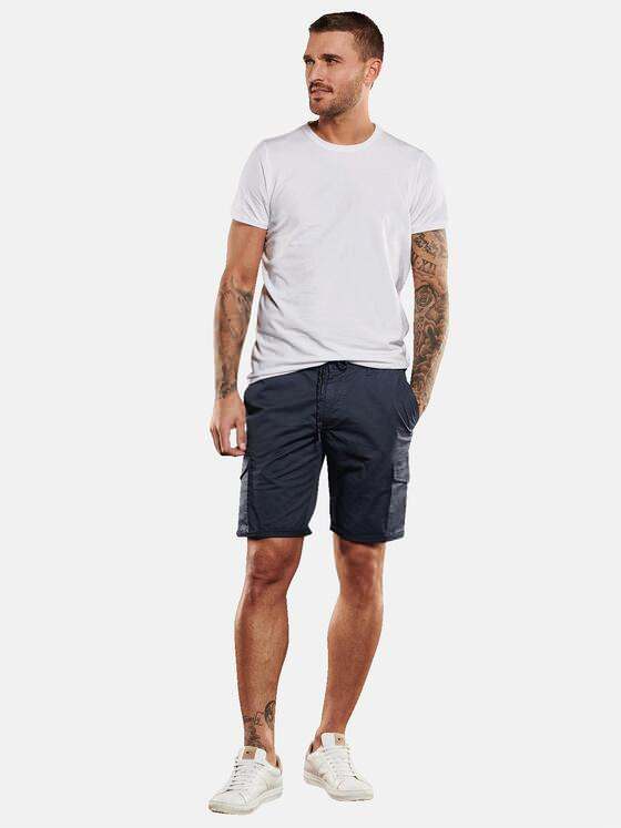 emilio adani Herren Bermuda regular Blau 34996