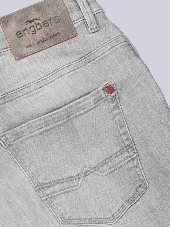 engbers Herren Super-Stretch-Jeans regular Silbergrau 38352
