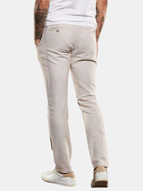 emilio adani Herren Chino regular Beige 35013