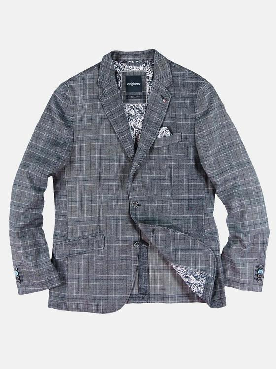 engbers Herren Halbgefüttertes Sakko Indigoblau 30003