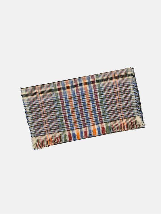 engbers Herren Schal gemustert Braunbeige 34036