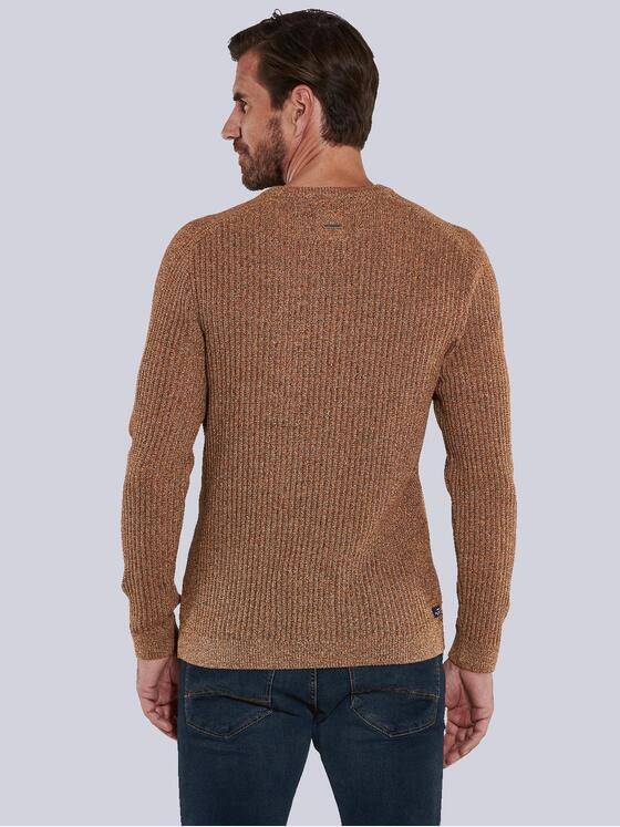 engbers Herren Pullover meliert Orange 36089