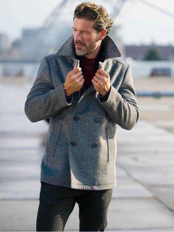 emilio adani Herren Jacke Dunkelgrau 39489