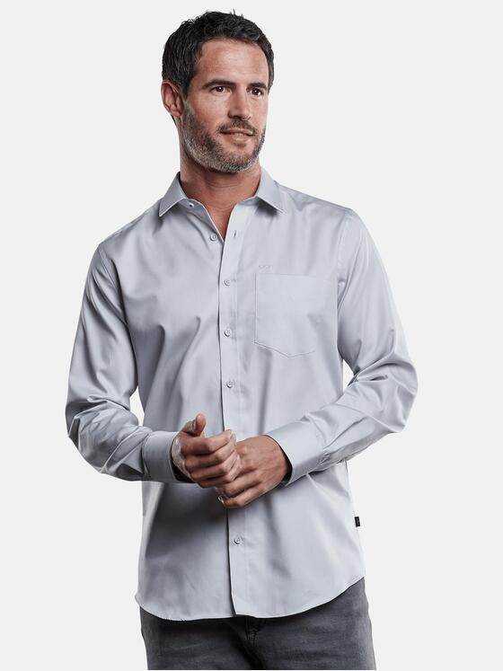 engbers Herren Hemd "My Favorite" Silbergrau 34412