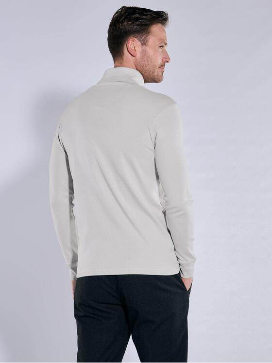engbers Herren Langarmshirt mit Rollkragen Hellgrau 39685