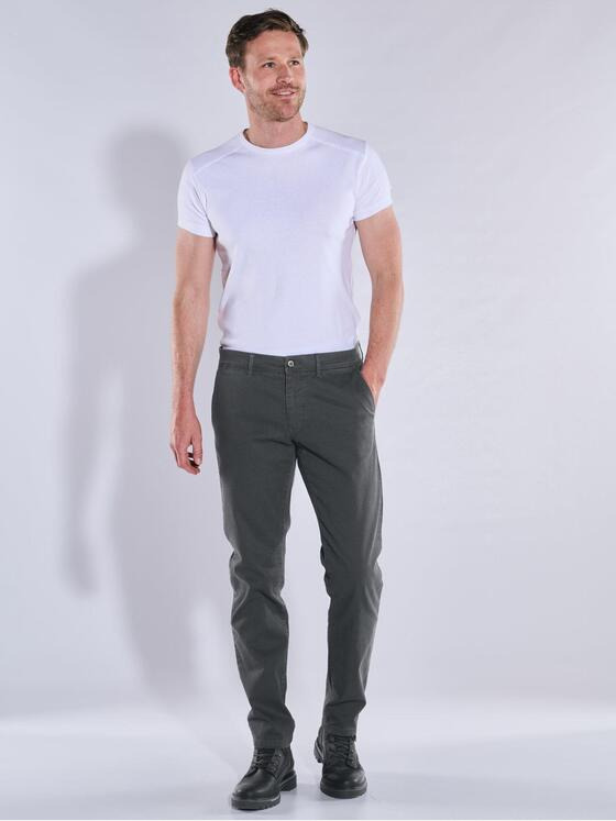 engbers Herren Chino regular Grau 37198
