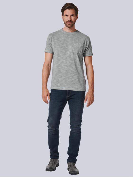 engbers Herren T-Shirt uni Grau 35274