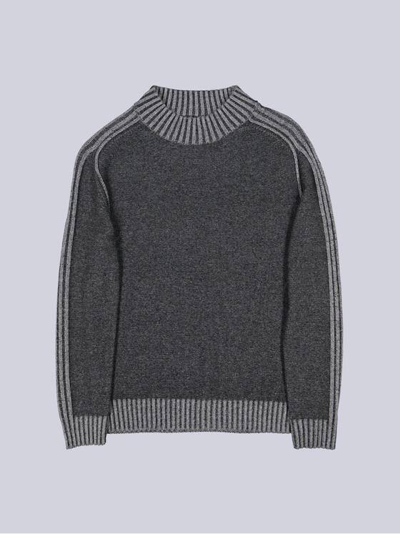 ENGBERS GERMANY Herren Pullover mit Kaschmiranteil Dunkelgrau 39562