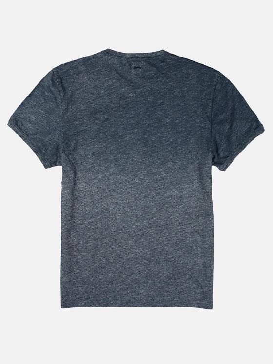 engbers Herren modisches Printshirt Marineblau 27965