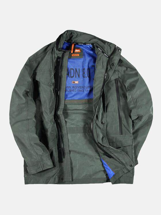 emilio adani Herren Wasserabweisende Jacke Grün 29044
