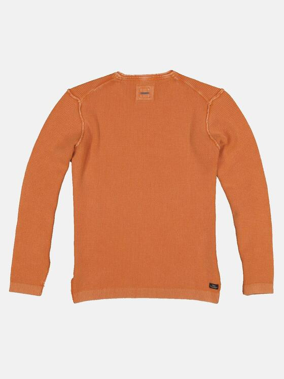 engbers Herren Pullover Rundhals Orange 32695
