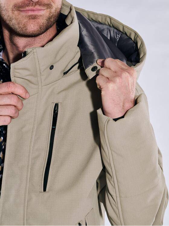 ENGBERS GERMANY Herren Funktionsjacke Beige 37405