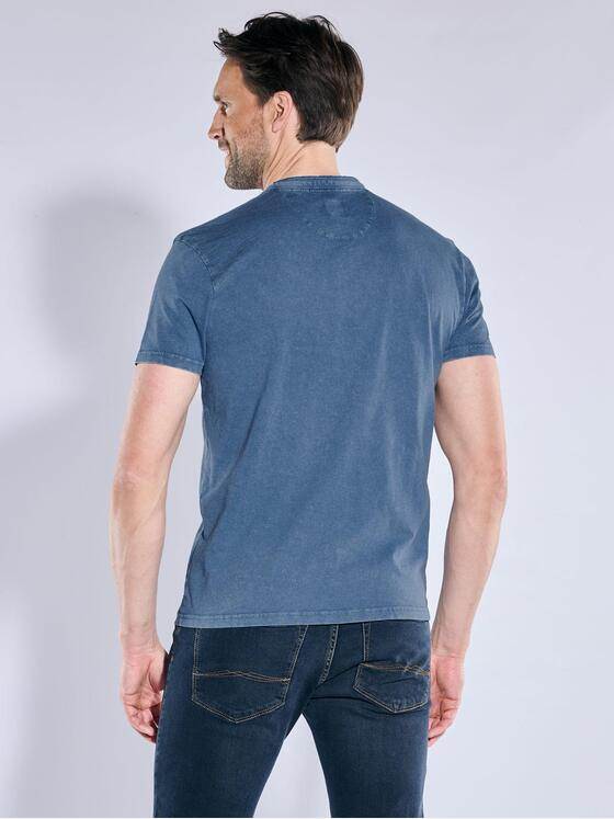 engbers Herren Henley T-Shirt Brilliantblau 38185