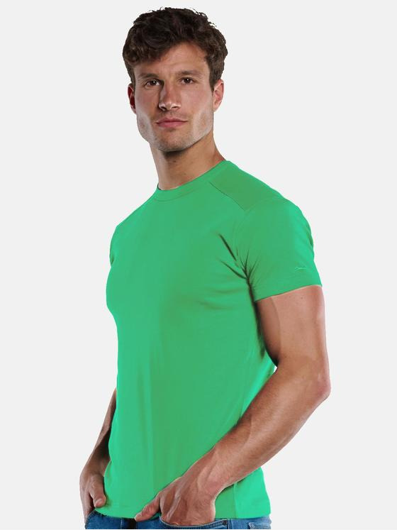 engbers Herren Basic-Shirt "My Favorite" organic Grün 34363