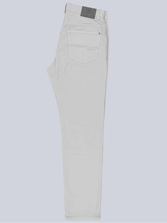 engbers Herren 5-Pocket-Hose regular Silbergrau 38263