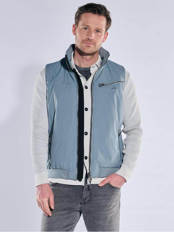 engbers Herren Wattierte Performance-Weste Mittelblau 40290