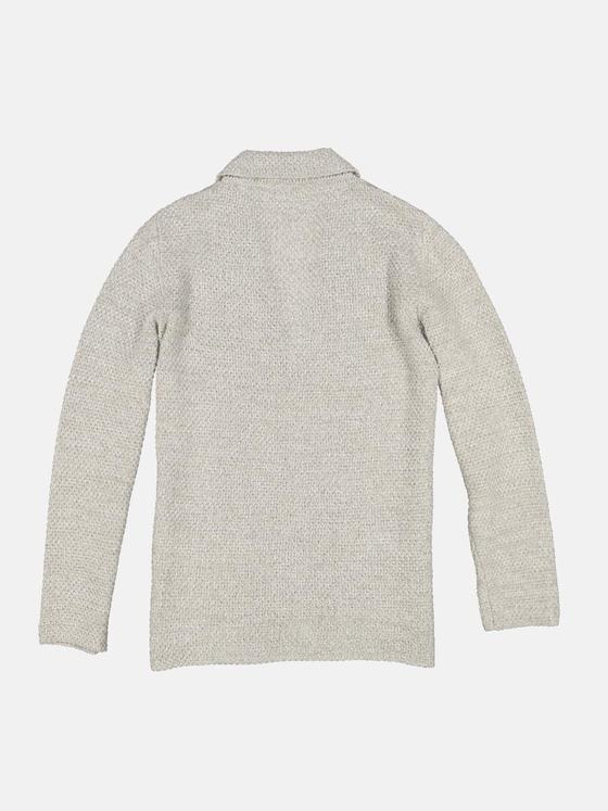emilio adani Herren Strick-Sakko uni Beige 36141