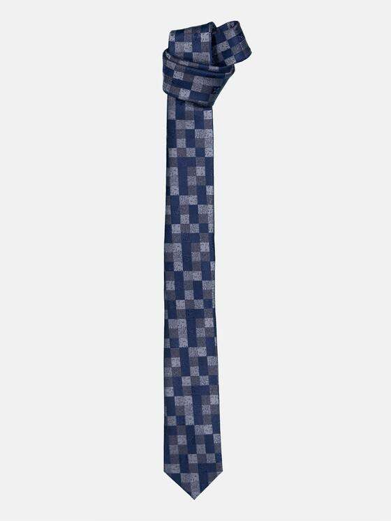 engbers Herren Krawatte gemustert Blau 35092