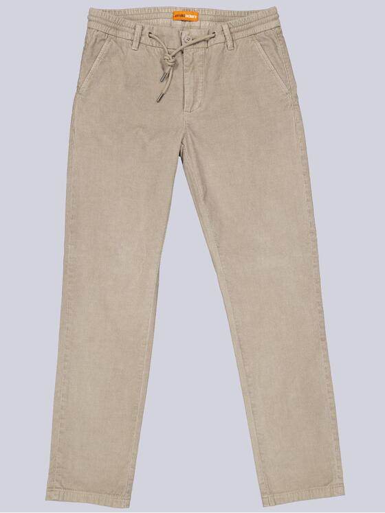 emilio adani Herren Chino Hose aus Cord Dunkelbraun 39344