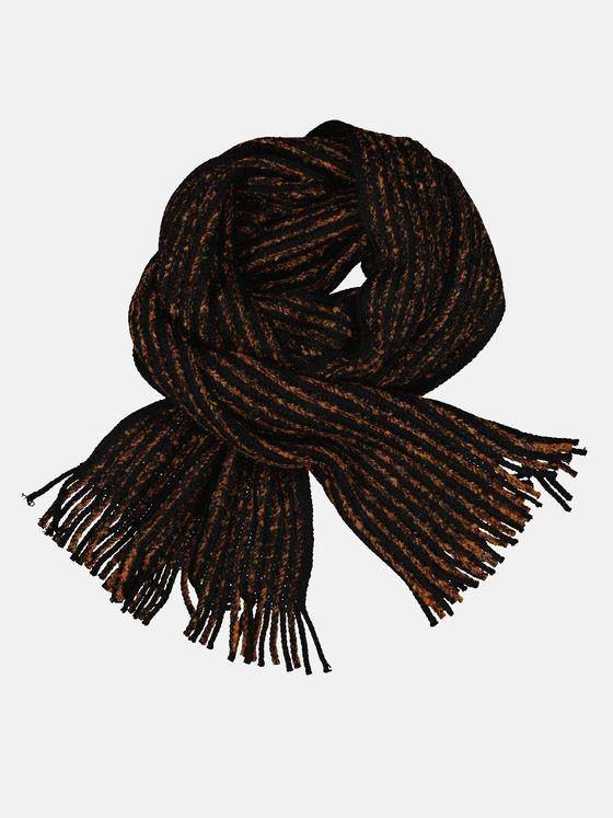 engbers Herren Schal gestreift Orange 33872