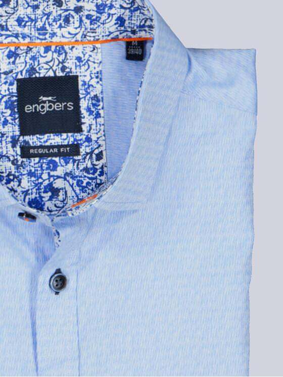 engbers Herren Langarm-Hemd regular Hellblau 36863