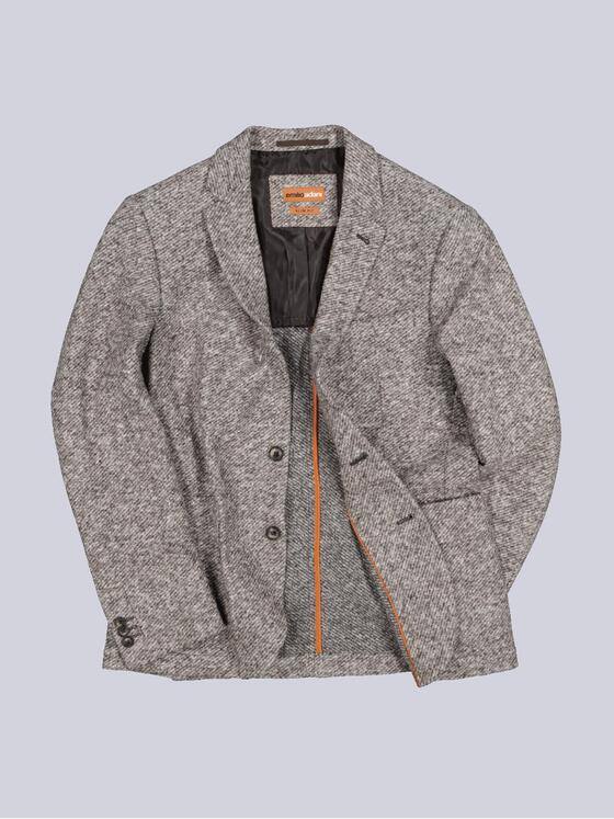 emilio adani Herren Freizeit-Sakko slim fit Braun 35590