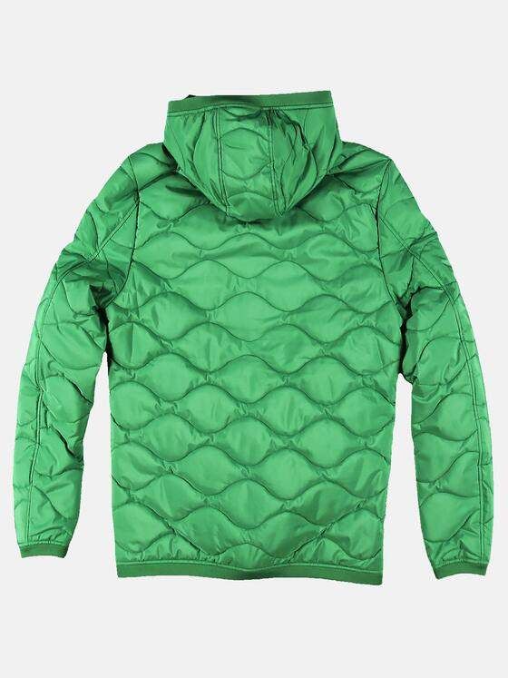 engbers Herren Auffällig gefärbte Steppjacke Grasgruen 30167