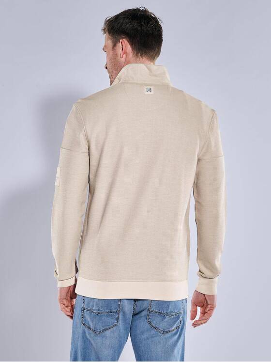 ENGBERS GERMANY Herren Sweatshirt aus edlem Jerseymaterial Beige 38552