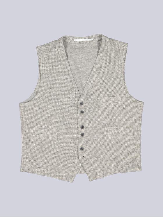 engbers Herren Sakko-Weste slim fit Beige 39148