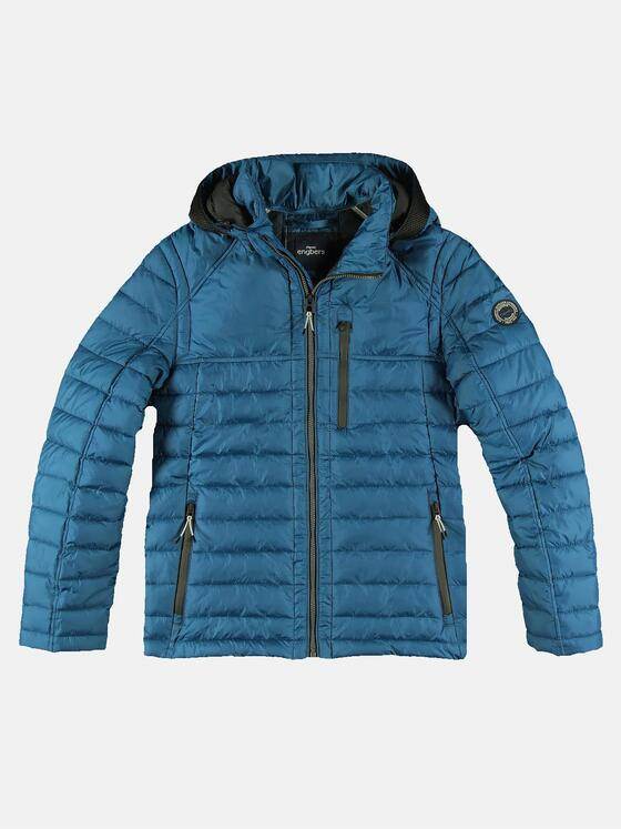 engbers Herren Steppjacke mit leichter Struktur Türkis 31910