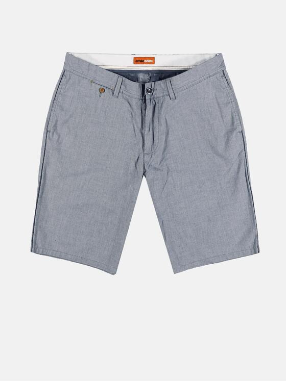 emilio adani Herren Modische Bermuda mit softem Baumwollgriff Blau 29850