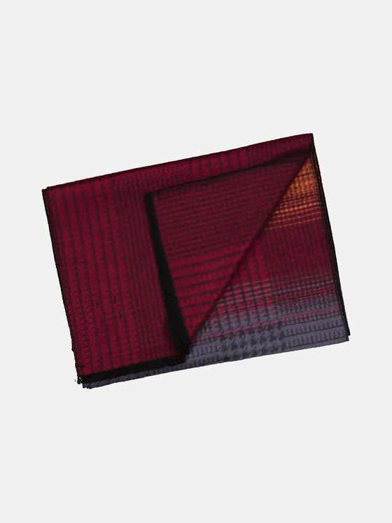 engbers Herren Schal gemustert Rot 32364