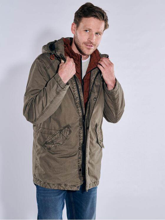 engbers Herren Jacke mit heraustrennbarem Inlet Hellbraun 37459