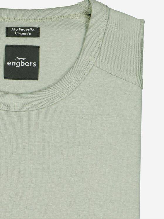 engbers Herren Basic-Shirt "My Favorite" organic Gruen 38104