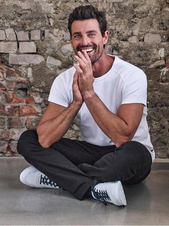 engbers Herren Basic-Shirt "My Favorite" organic Reinweiss 33834