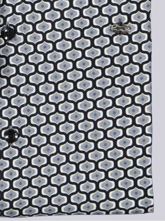 engbers Herren Hemd langarm Grau 39598