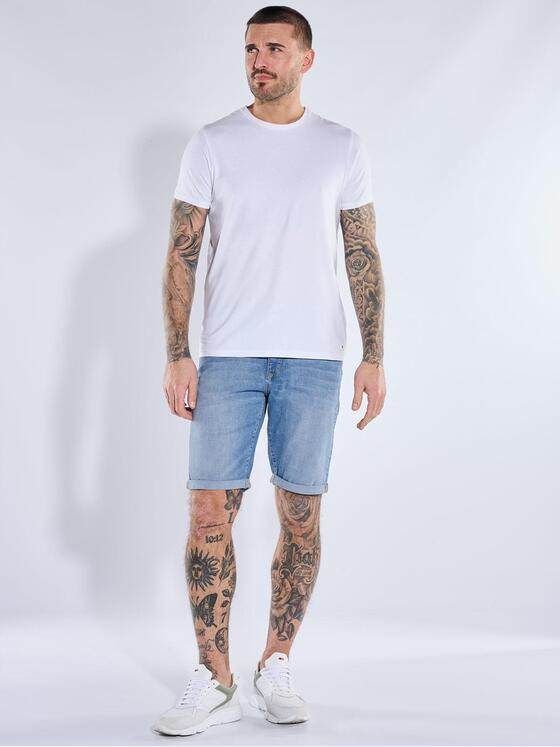 emilio adani Herren Sportive 5-Pocket-Shorts Hellblau 40601