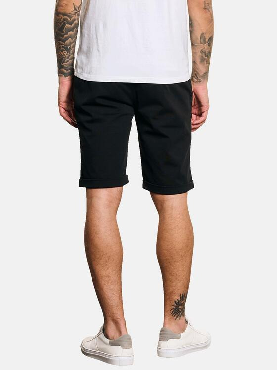 emilio adani Herren High-Stretch Bermuda Schwarz 32634
