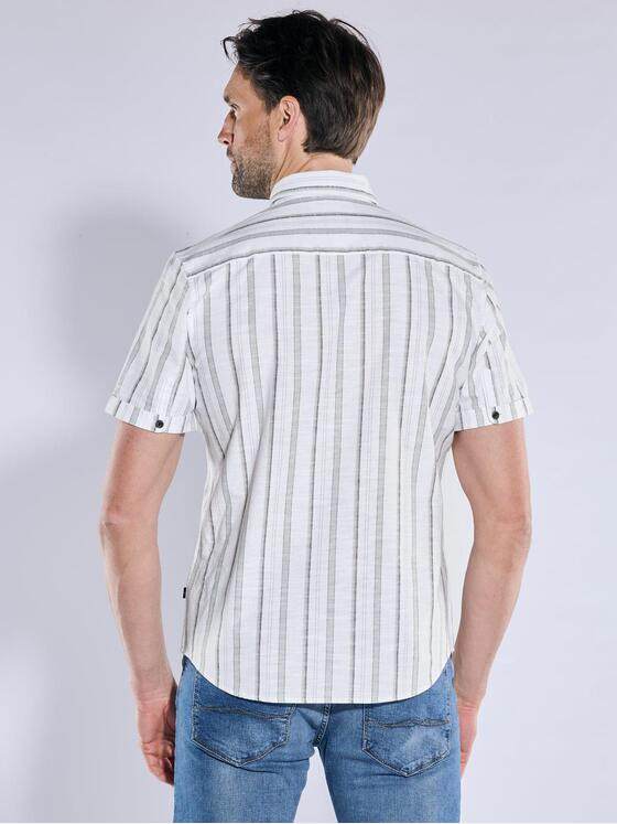 engbers Herren Kurzarm-Hemd gemustert Hellgruen 38581