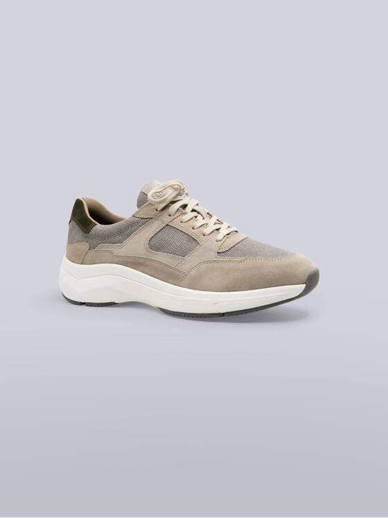 engbers Herren Sneaker mit Memory-Foam-Polsterung Beige 40339