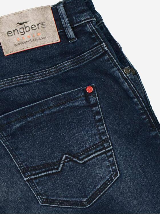 engbers Herren Super-Stretch-Jeans regular Saphirblau 37528