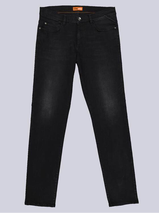 emilio adani Herren Superstretch-Jeans slim fit Schwarz 35514