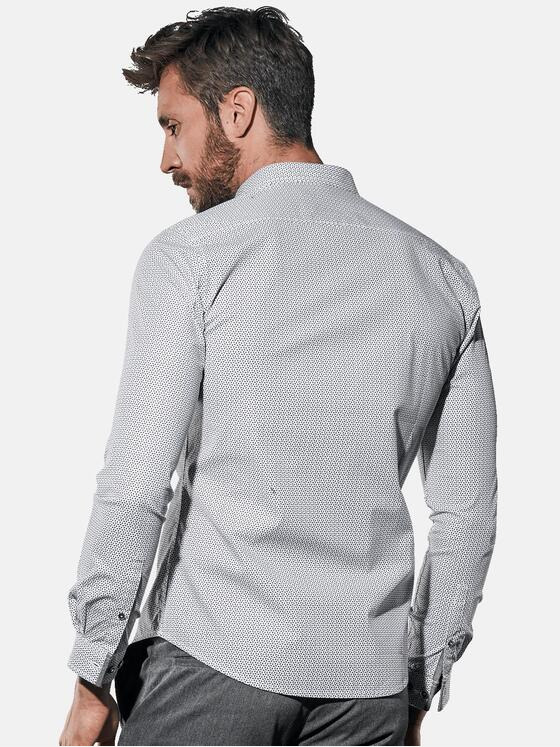 emilio adani Herren Hemd langarm Grau 30867