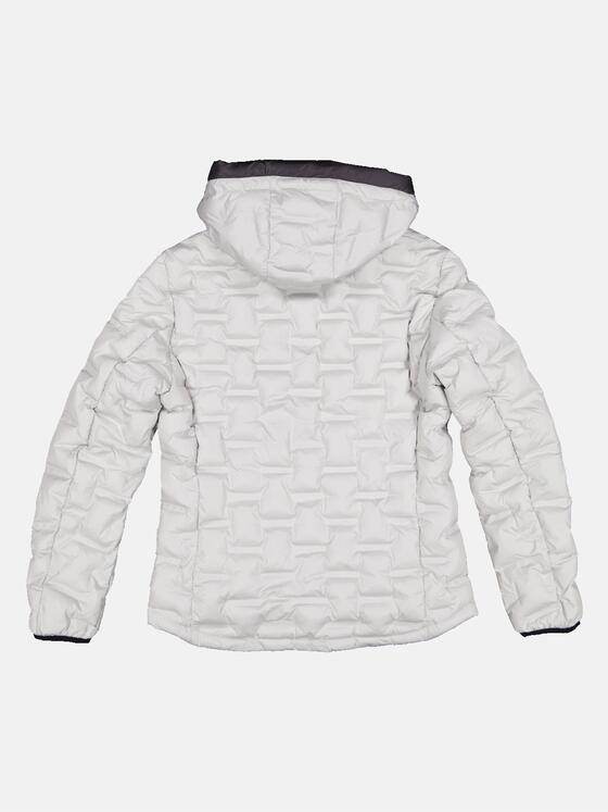 emilio adani Herren Steppjacke mit Kapuze Beige 33282